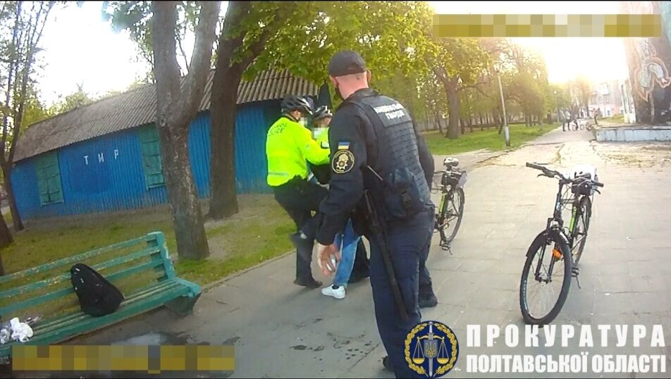 На Полтавщині прокуратура встановила факт перевищення службових повноважень патрульними поліцейськими (ФОТО)