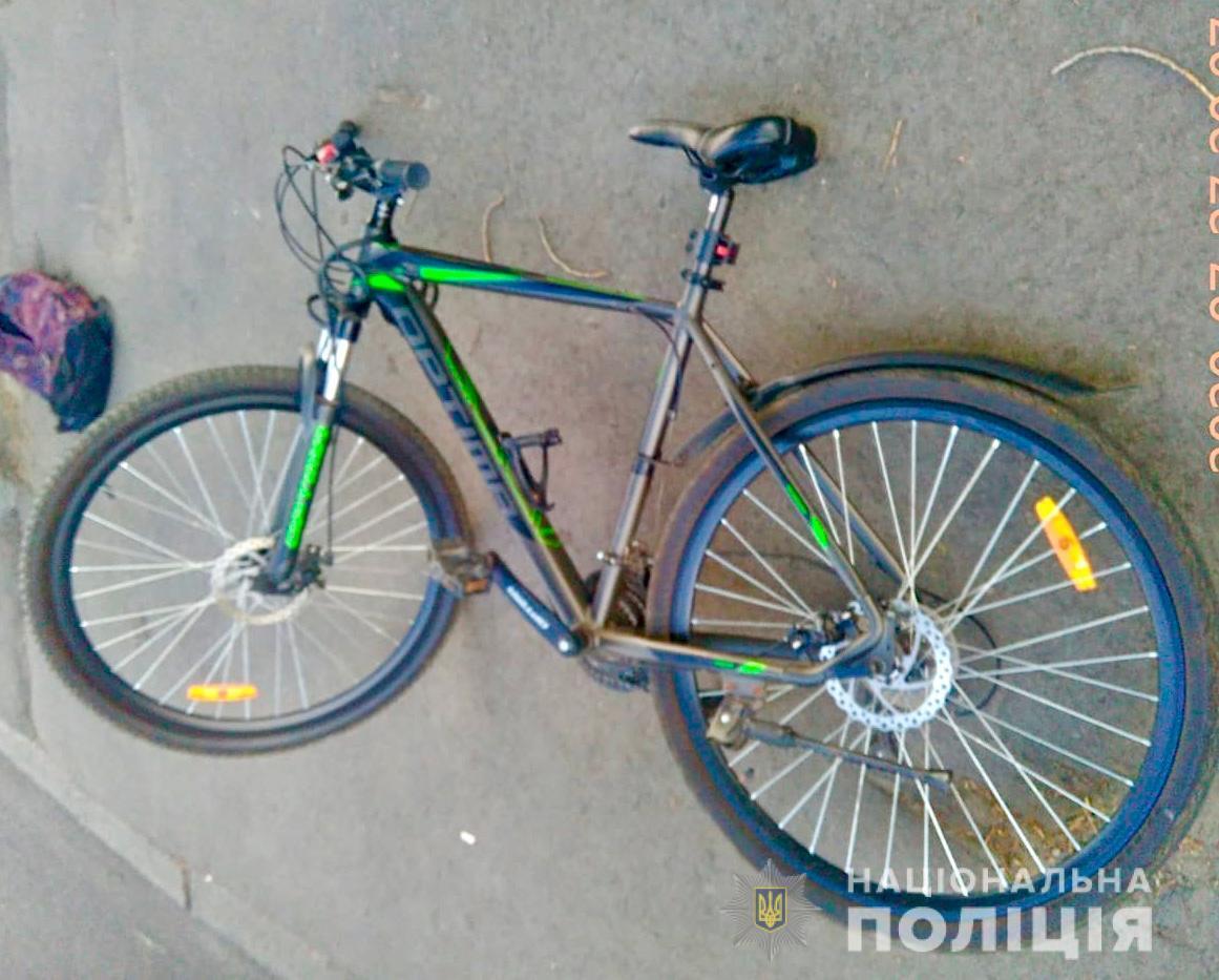 Правоохоронці затримали жителя Суворовського району, який заволодів велосипедом одеситки