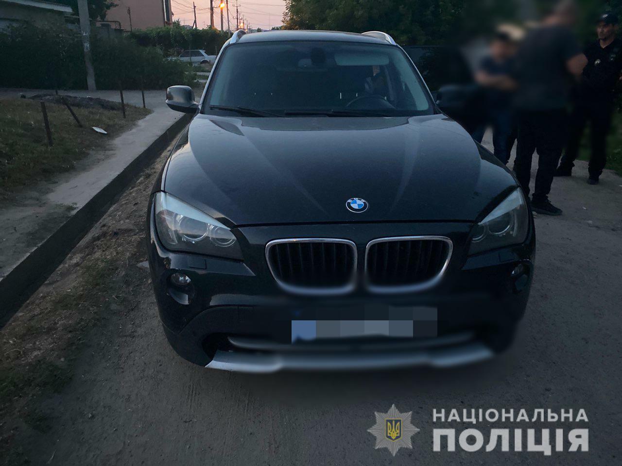 Поліцейські по гарячих слідах затримали одесита за підозрою у незаконному заволодінні автомобілем