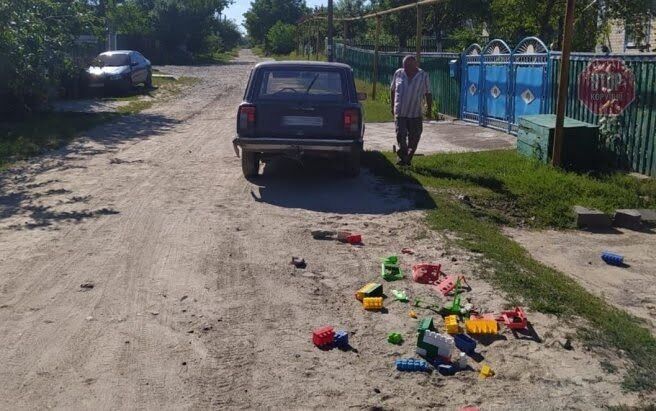 На Житомирщині сп'янілий водій наїхав на двох дітей (фото)