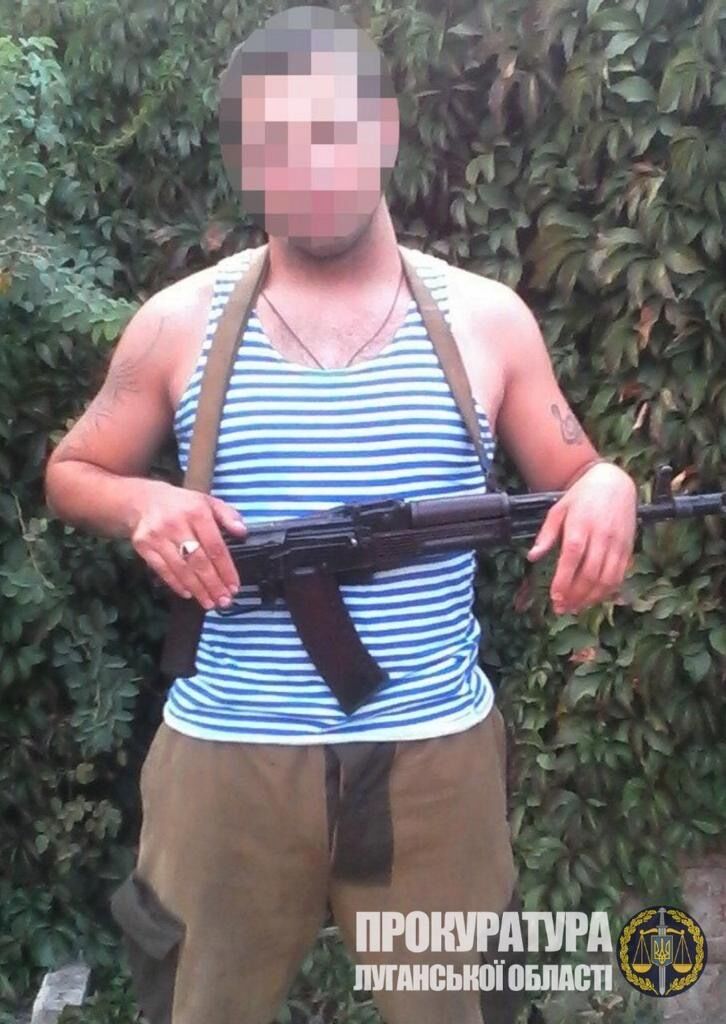 Взято під варту снайпера незаконного збройного формування РФ, якого викрито під час перетину лінії розмежування на Луганщині (ФОТО)