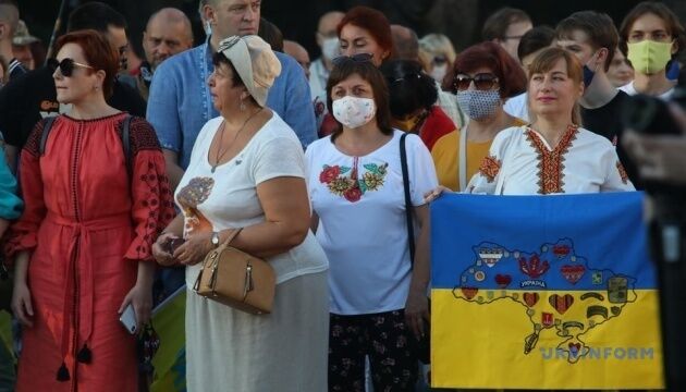 У Харкові на ''Марш Незалежності'' вийшло близько тисячі людей