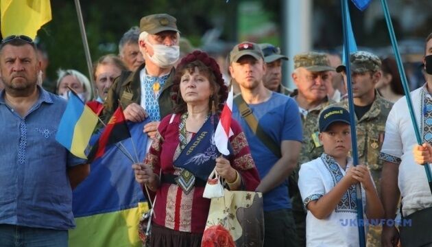 У Харкові на ''Марш Незалежності'' вийшло близько тисячі людей