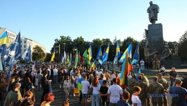 У Харкові на ''Марш Незалежності'' вийшло близько тисячі людей