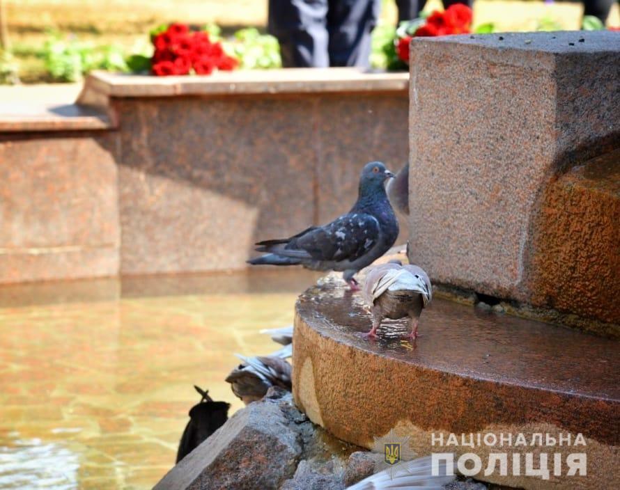 На Одещині вшанували правоохоронців, які загинули під час виконання службових обов'язків