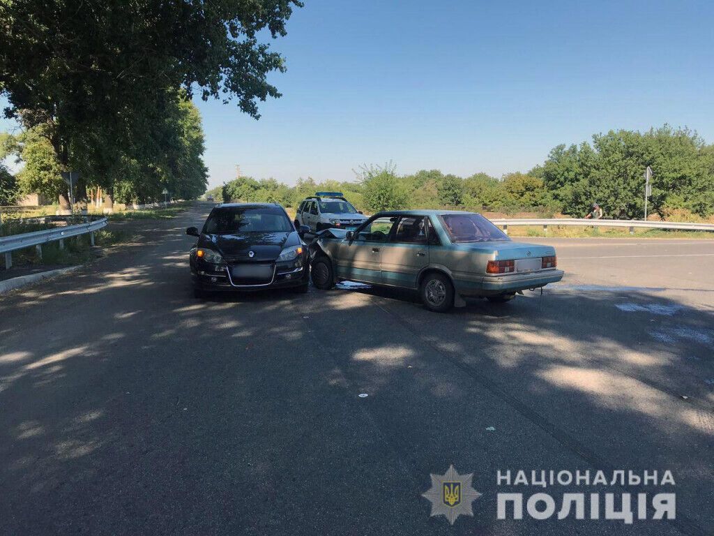 Поліцейські встановлюють обставини ДТП у Волноваському районі, в якій постраждала дитина