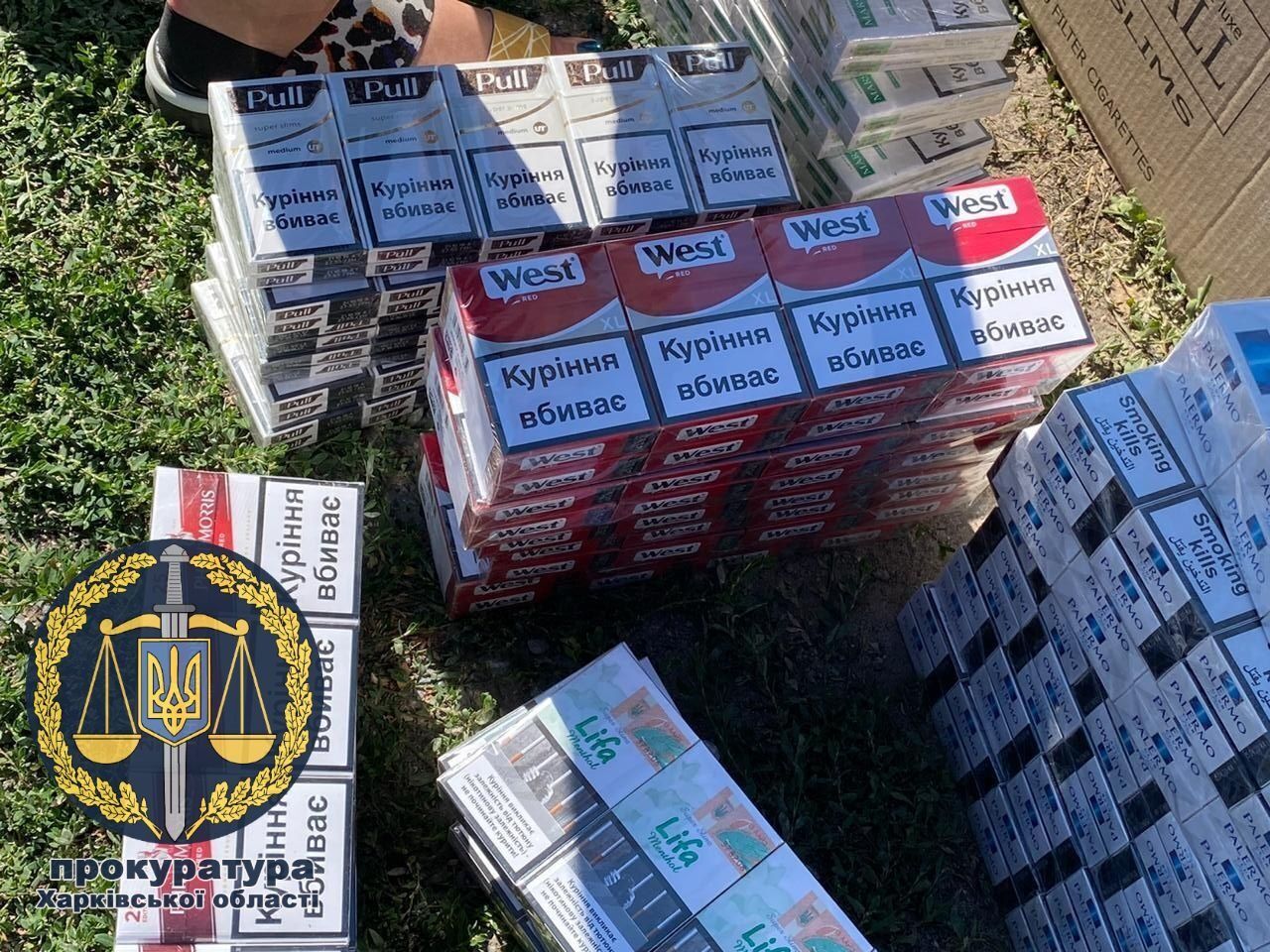 Правоохоронці Харківщини вилучили контрафактну тютюнову продукцію на 600 тис грн (ФОТО)