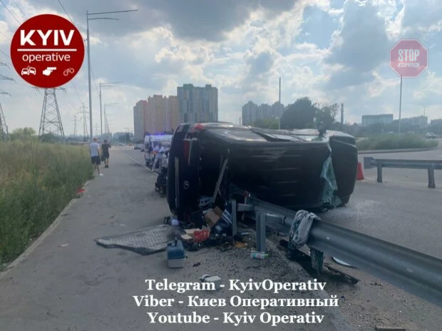 У столиці сталася ДТП за участю сина експрокурора Києва (фото, відео)