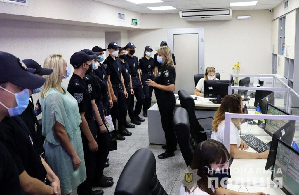Курсанти юридичного вишу в рамках навчальної практики відвідали головний офіс поліції Донеччини