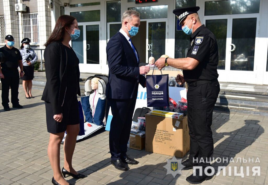 Тренінговий центр поліції Донеччини отримав від Консультативної місії ЄС обладнання на 750 тисяч гривень