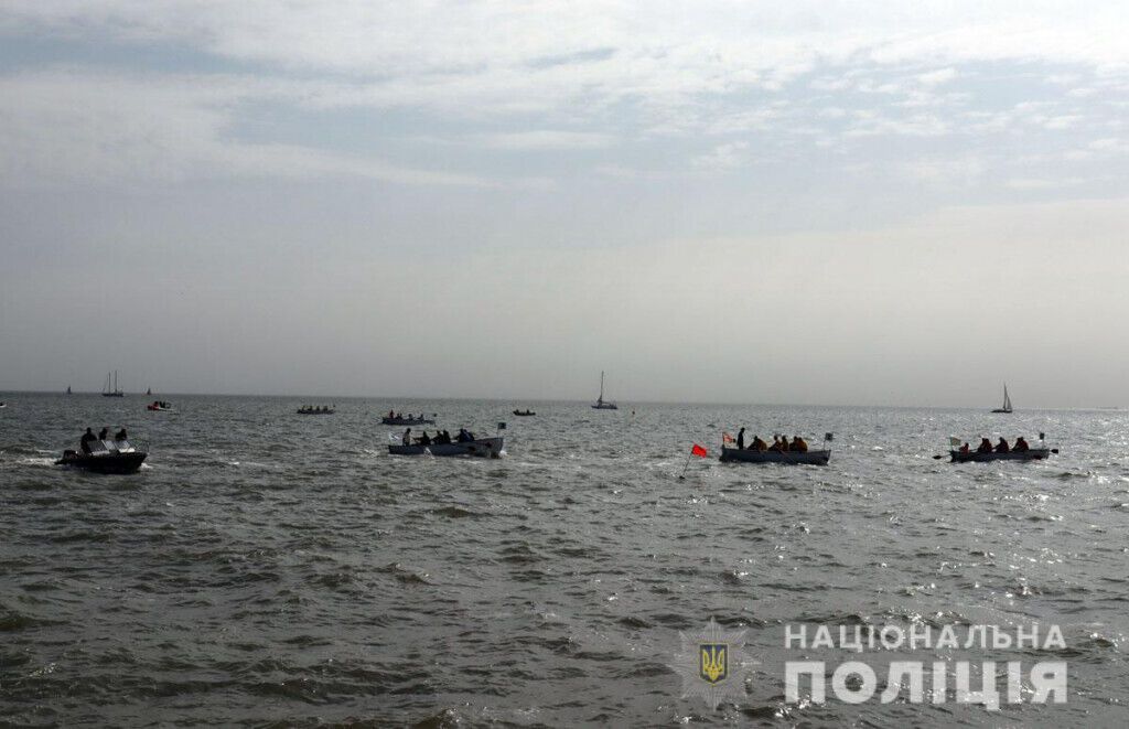 Збірна підрозділів МВС перемогла у чемпіонаті України з веслування на ялах серед силовиків (ВІДЕО)