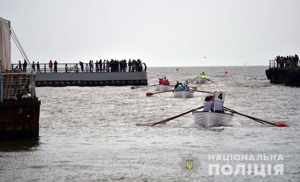 Збірна підрозділів МВС перемогла у чемпіонаті України з веслування на ялах серед силовиків (ВІДЕО)