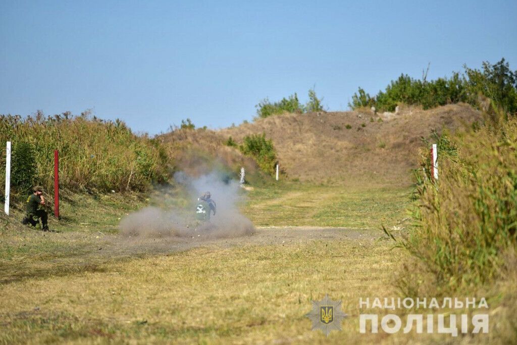 Бійці КОРД провели на полігоні спецкурс для курсантів-першокурсників