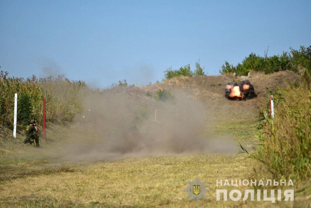 Бійці КОРД провели на полігоні спецкурс для курсантів-першокурсників