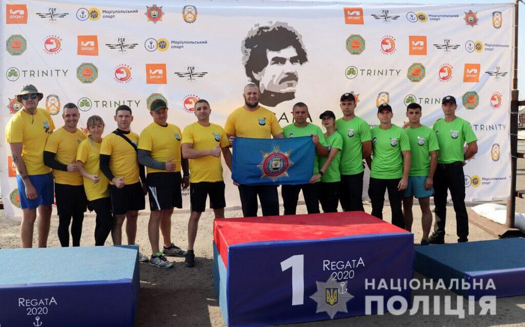 Збірна підрозділів МВС перемогла у чемпіонаті України з веслування на ялах серед силовиків (ВІДЕО)