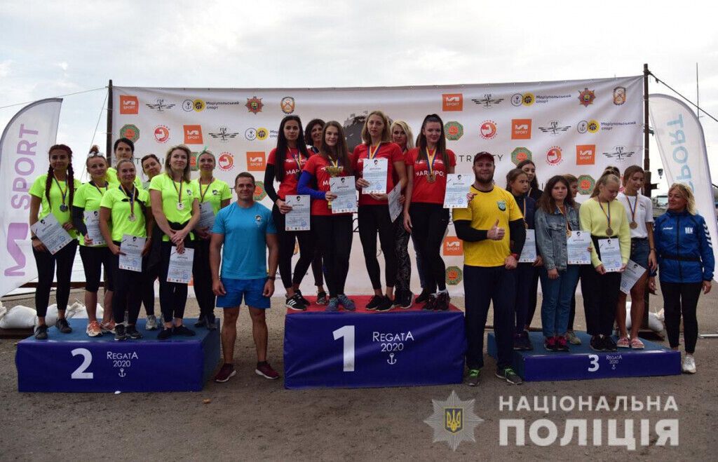 Збірна підрозділів МВС перемогла у чемпіонаті України з веслування на ялах серед силовиків (ВІДЕО)