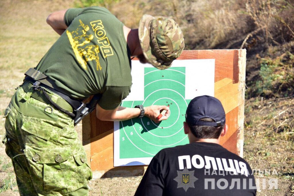 Бійці КОРД провели на полігоні спецкурс для курсантів-першокурсників