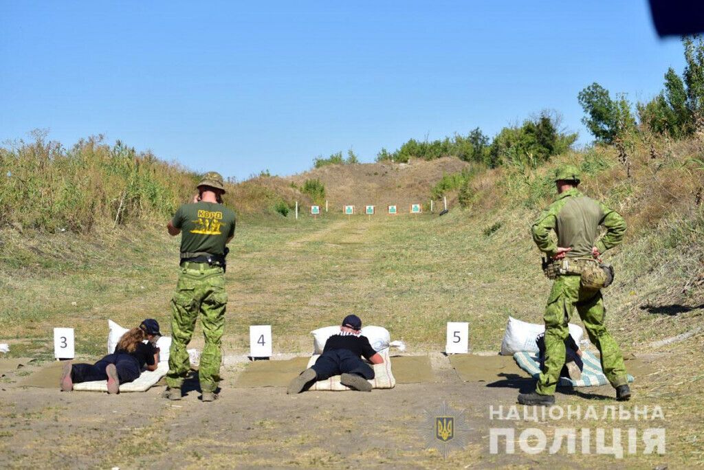 Бійці КОРД провели на полігоні спецкурс для курсантів-першокурсників