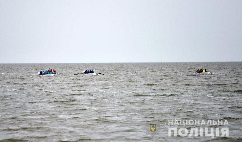 Збірна підрозділів МВС перемогла у чемпіонаті України з веслування на ялах серед силовиків (ВІДЕО)