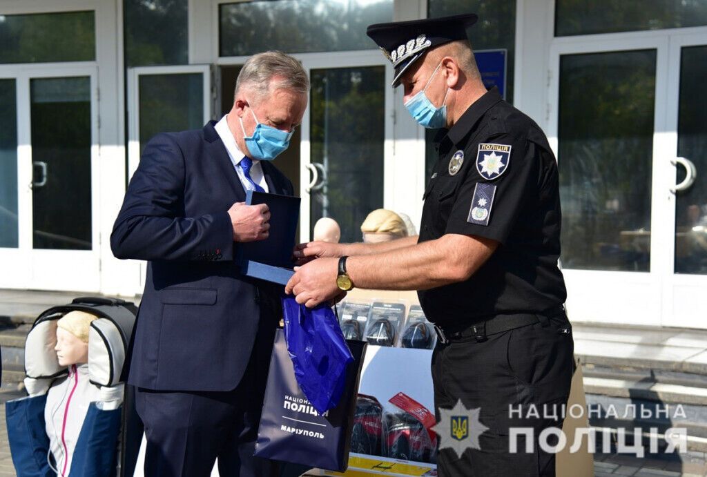 Тренінговий центр поліції Донеччини отримав від Консультативної місії ЄС обладнання на 750 тисяч гривень