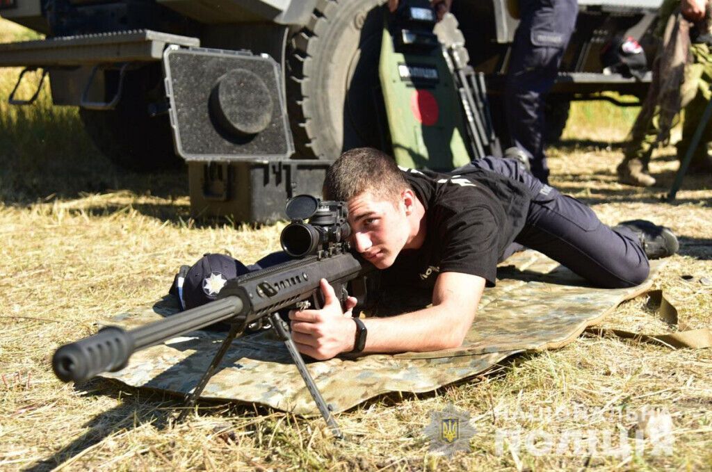 Бійці КОРД провели на полігоні спецкурс для курсантів-першокурсників