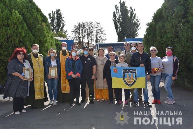 Зведений загін одеської поліції вирушив у зону проведення Операції об’єднаних сил