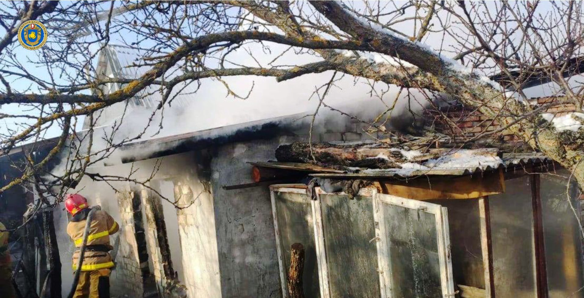 Черкаська область: на пожежі в господарчій споруді загинула домашня птиця