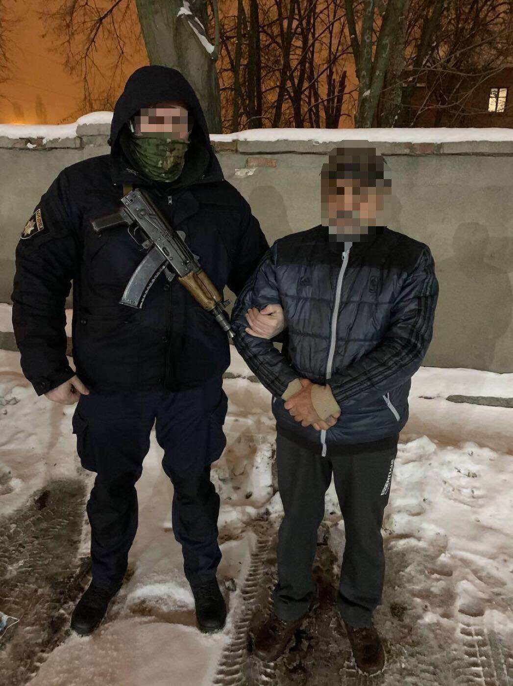 Пожежа у будинку для літніх людей: затримано трьох осіб (ФОТО)