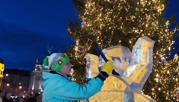 До Львова завітали крижані ангели