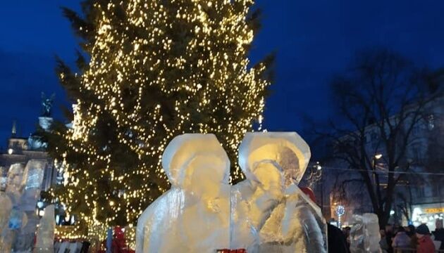 До Львова завітали крижані ангели
