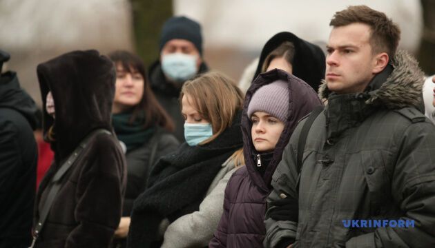 У Києві вшанували пам'ять загиблих у катастрофі літака МАУ в Тегерані