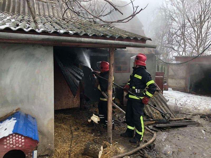Вінницька область: під час пожежі травмовано людину