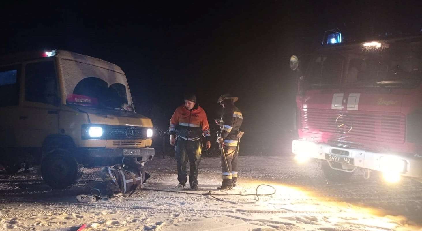 Волинська область: рятувальники двічі надали допомогу водіям
