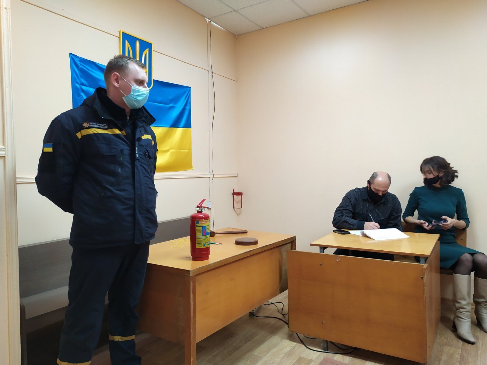 Одеська область: рятувальники провели інструктаж для працівників суду
