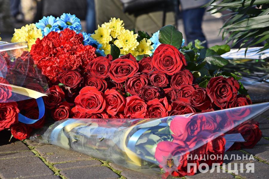 Поліцейські Одещини долучилися до заходів з нагоди відзначення Дня Соборності України