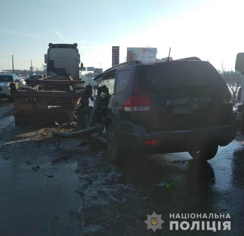 Поліцейські встановлюють обставини ДТП біля Бурлачої Балки