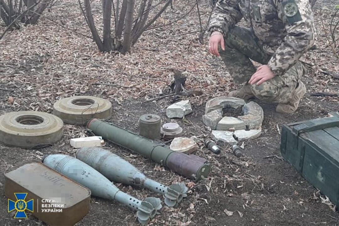 СБУ викрила бойові схрони ворожих диверсантів на сході й півдні України