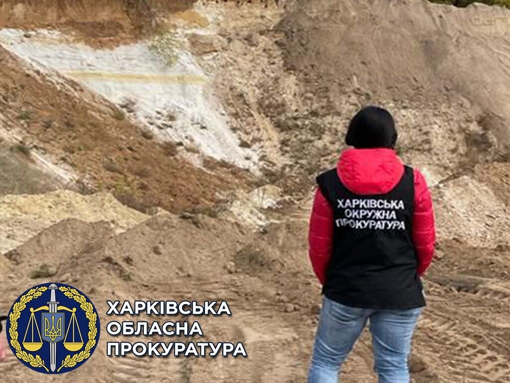Незаконне видобування надр на Харківщині – припинено діяльність чергового кар’єру (ФОТО)