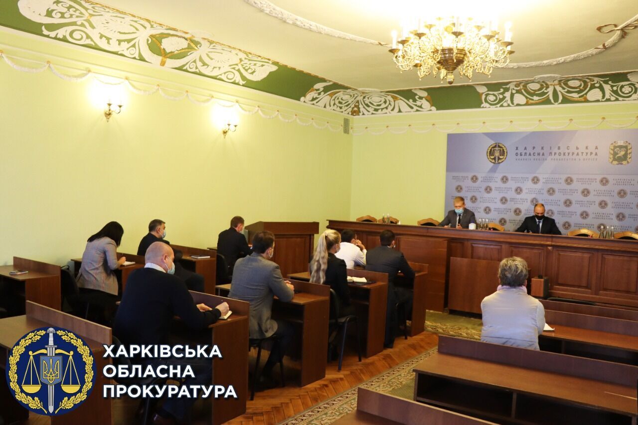 У Харківській обласній прокуратурі відбулась робоча зустріч у сфері охорони навколишнього природного середовища (ФОТО)
