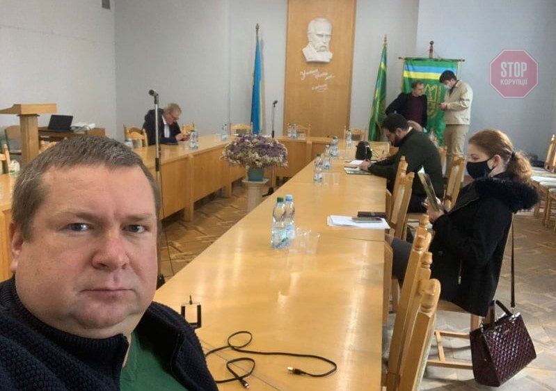  Львівський журналіст ''Стоп корупції'' взяв участь в засіданні круглого столу щодо мисливствознавства Фото: СтопКор