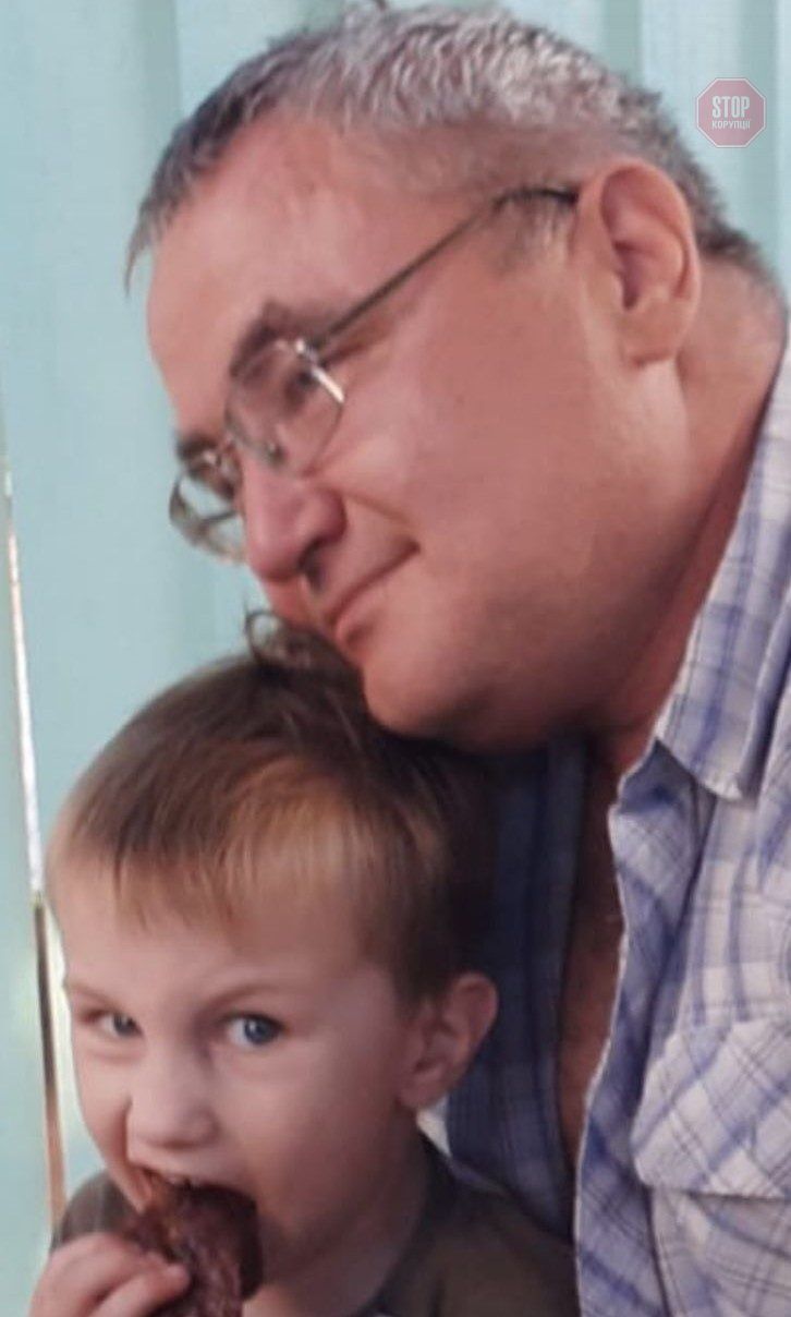  Андрій Турка з сином Фото: Віктор Палас