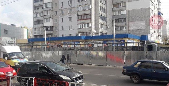  Будівництво комерційних об'єктів в центрі Бердичева обурило громадськість Фото: СтопКор