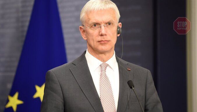  Прем'єр-міністр Латвії Кріш’яніс Каріньш закликав ЄС та НАТО донести, що напад Росії на Україну матиме наслідки Фото: LETA