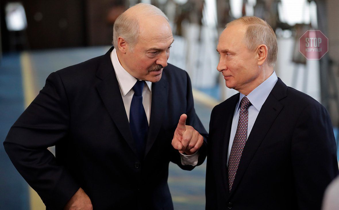  Президент Білорусі Лукашенко і президент РФ Путін Фото: ТАСС