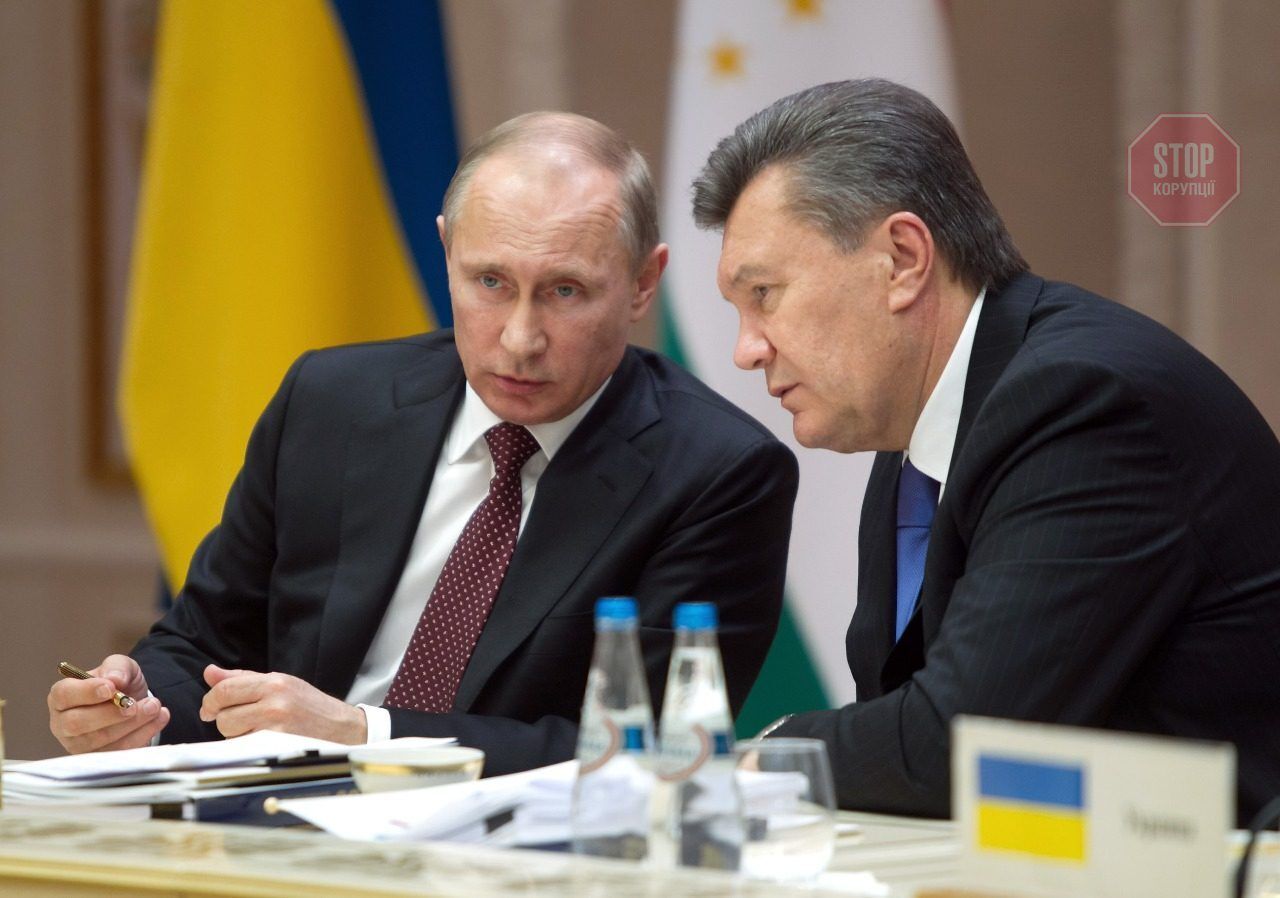  Президент РФ Володимир Путін і експрезидент України Віктор Янукович Фото: politeka.net