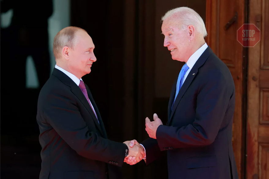  Президент РФ Володимир Путін і президент США Джо Байден Фото: ria