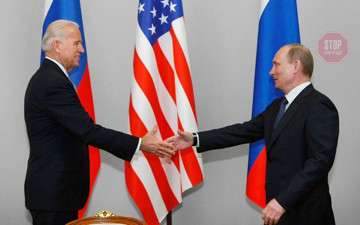  Президент США Джо Байден і президент РФ Володимир Путін Фото: AP