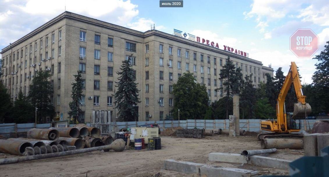  Місце будівництва скандального ЖК ''50Avenue'' Фото: Киеввласть