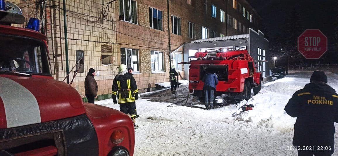  На Прикарпатті стався вибух у лікарні Фото: ДСНС