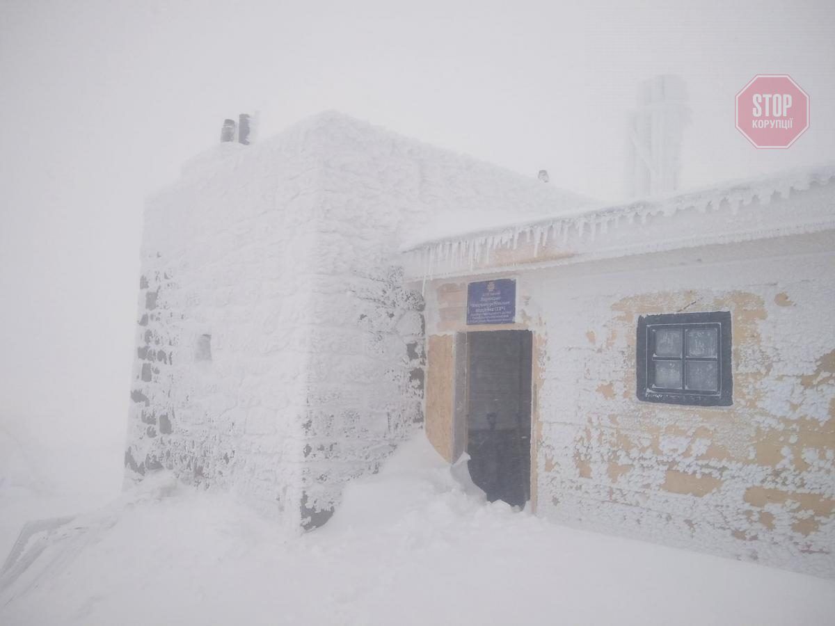  У Карпатах очікується сніг Фото: Чорногірський гірський пошуково-рятувальний пост
